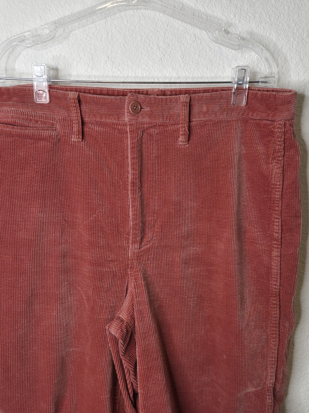 Madewell Corduroy Pants in Dusty Rose Slim Emmett Wide-leg Crop, Womens Size 31